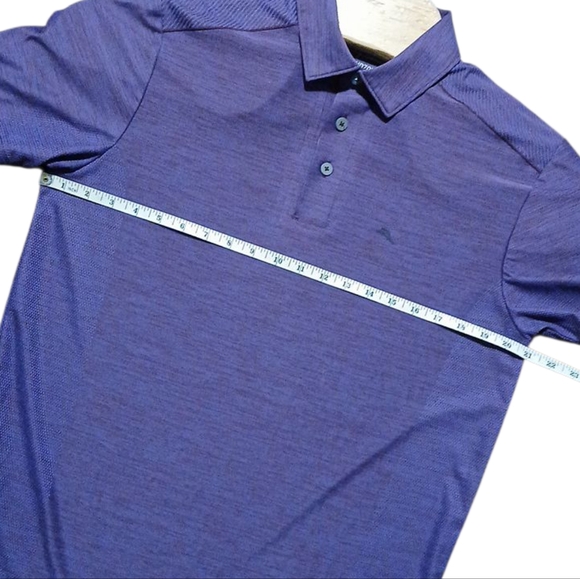 🎀Tommy Bahama Purple Palm Coast Pro IslandZone Men's Polo Small - Picture 3 of 6
